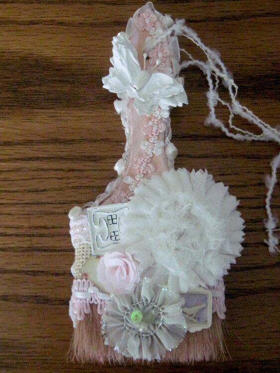 Shabby Chic Altered Paint Brush