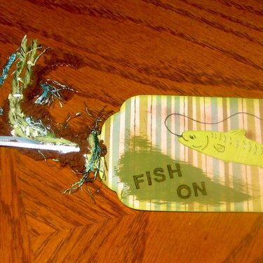 &quot;Fish On&quot; Tag