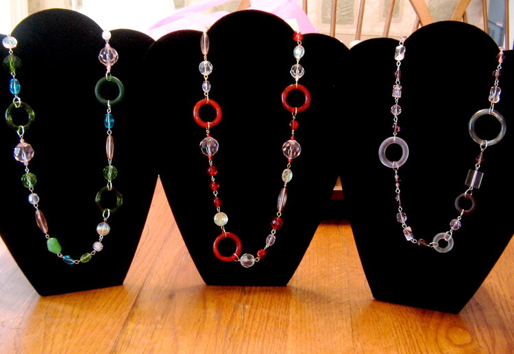 Chunky necklaces
