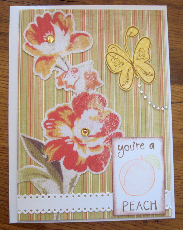 You&#039;re a Peach card