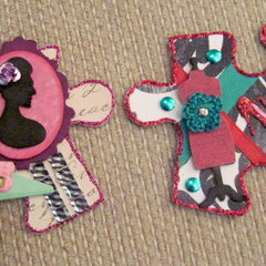 Fashionista/Girls Night Out Puzzle Pieces