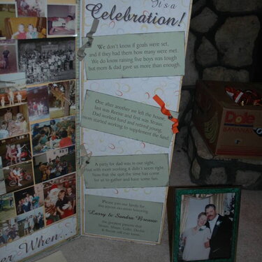 Scrapbooked Party Decorations