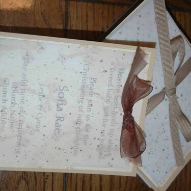 Christening Invitations