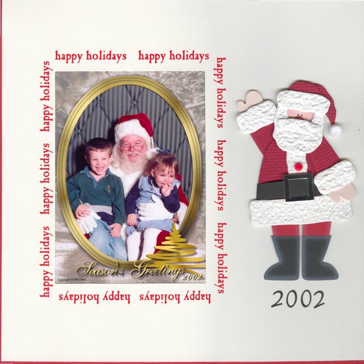 2002 Santa&#039;s Lap