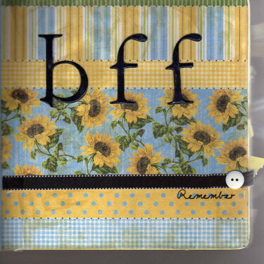 BFF Altered Album