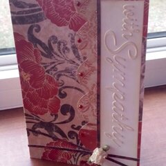 Asian-Inspired Sympathy Card
