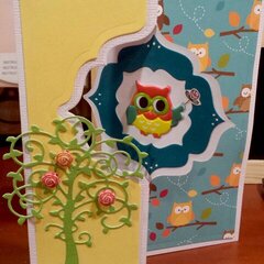 Owl Flip Card