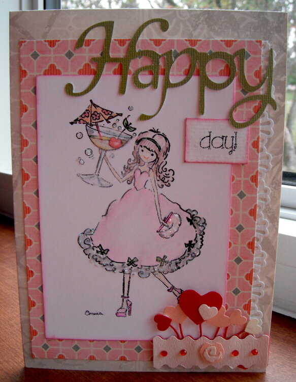 &quot;Happy Day&quot; Anniversary Card