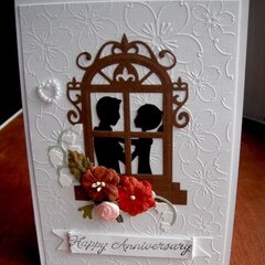 Couple In Window Card