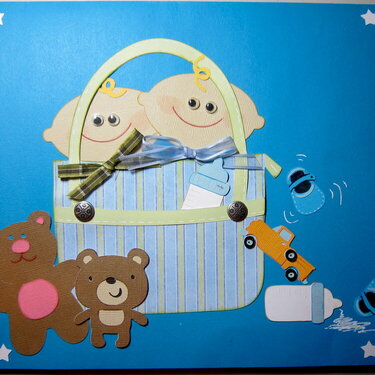 Baby Card Storage Envelope (Front)