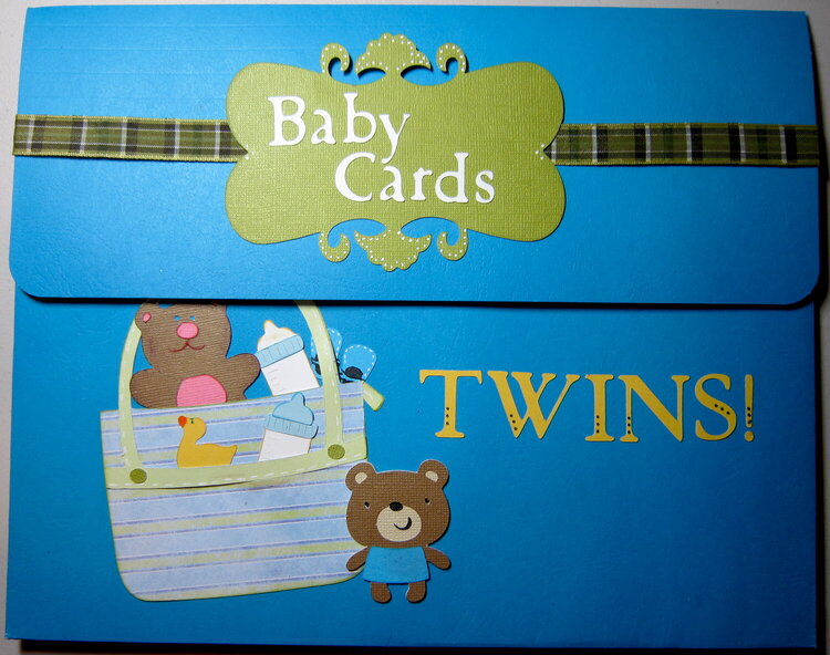 Baby Card Storage Envelope (Back)