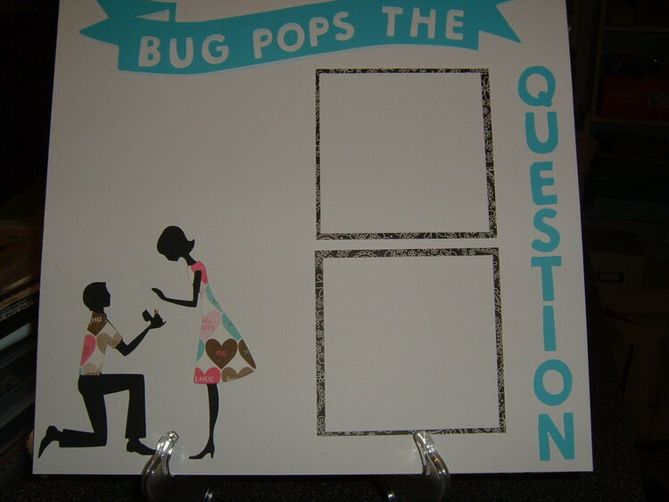 Bug Pops the Question Left Hand Page