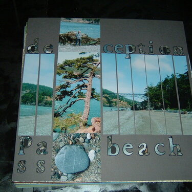 Deception Pass Beach Title Page