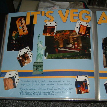 It&#039;s Vegas Baby! Left Page