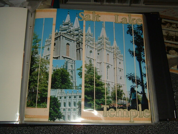 Salt Lake City Temple Title Page