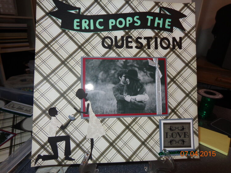 Eric and Bridget&#039;s Wedding Album Eric Pops the Question