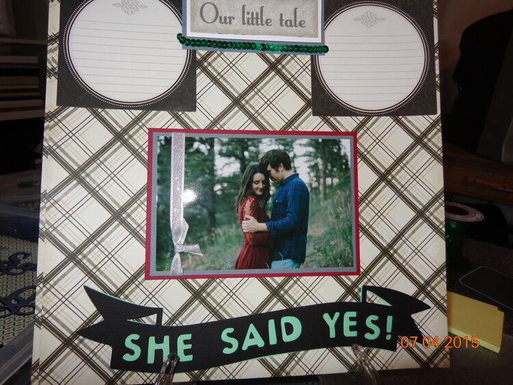 Eric and Bridget&#039;s Wedding Album She Said Yes Right
