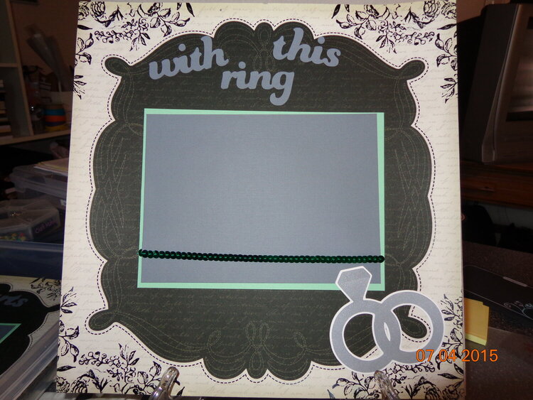 Eric and Bridget&#039;s Wedding Album With this Ring Left
