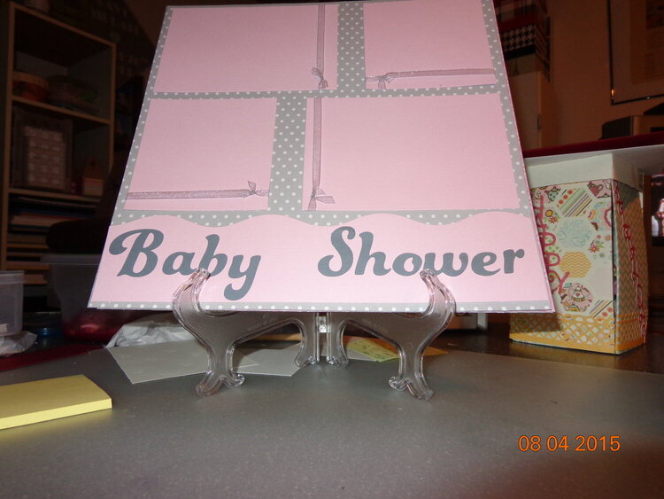 Madison&#039;s Baby Album Baby Shower Left