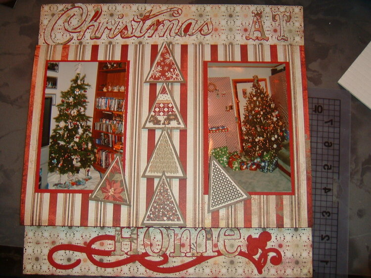 Christmas at Home Pop Up Page