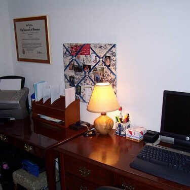 My scraproom/craft room/office