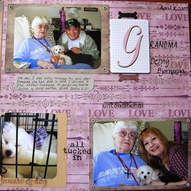 Pearl&#039;s scrapbook page 9