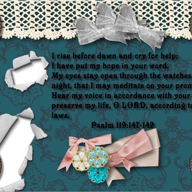 Psalm 119:147-148