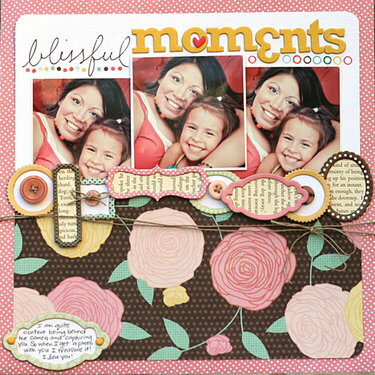 Blissful moments - American Crafts
