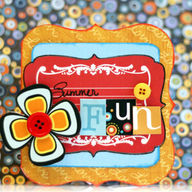 Summer Fun Mini Card *adornit*