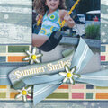 Summer Smiles Photo Mat <i>by Donna Bryant Durand</i>