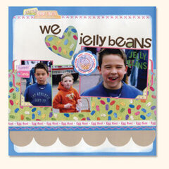 Love Jelly Beans Layout