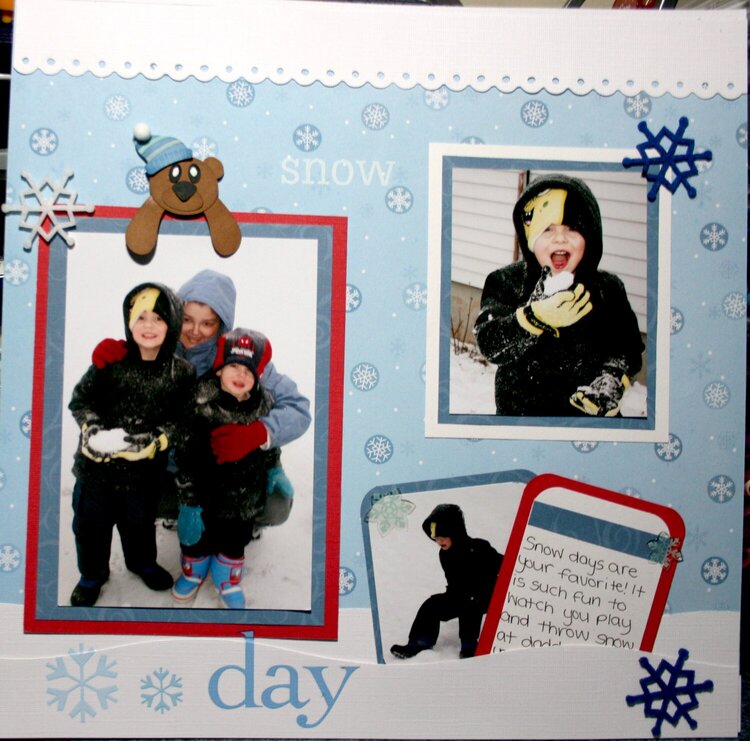 Snowman Layout Page 2