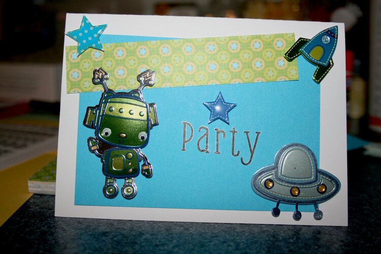 Boys Birthday Party Invitation