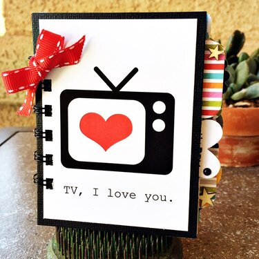Tv, I love you *Free Printable*