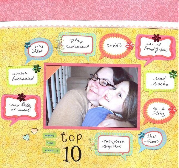 Mommy and Esme&#039;s Top 10