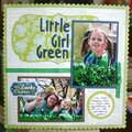 Little Girl Green