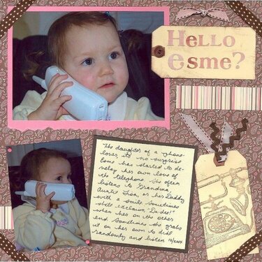 Hello Esme?