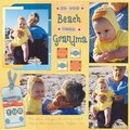 At the Beach with Grandma