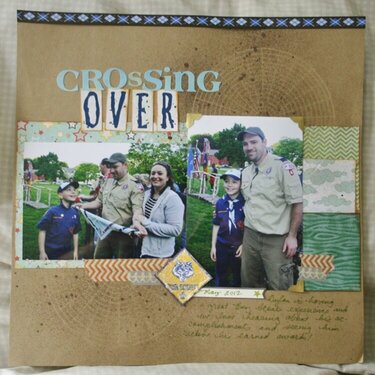 Crossing Over - Boy Scout ceremony
