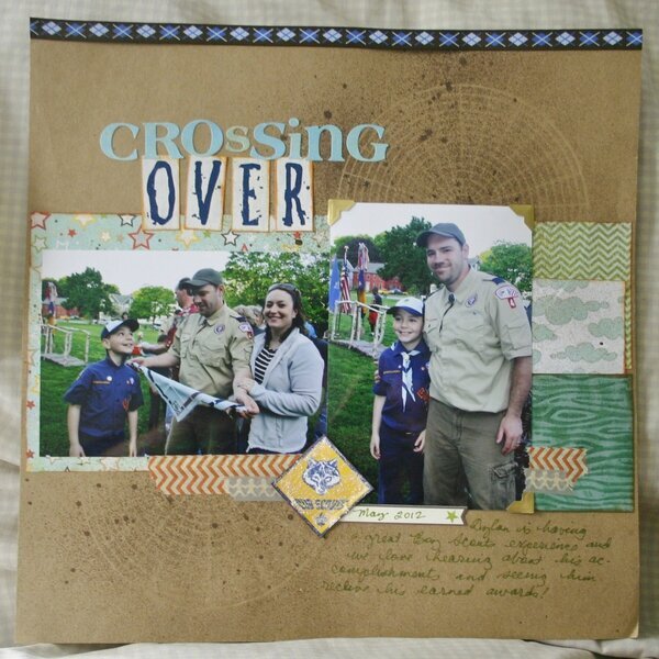 Crossing Over - Boy Scout ceremony