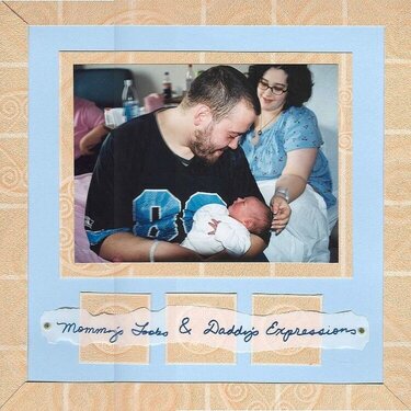 Mommy&#039;s Looks and Daddy&#039;s Expressions - Club Scrap paper