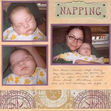 Napping - Club Scrap border