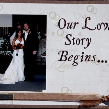 Our Love Story Begins...
