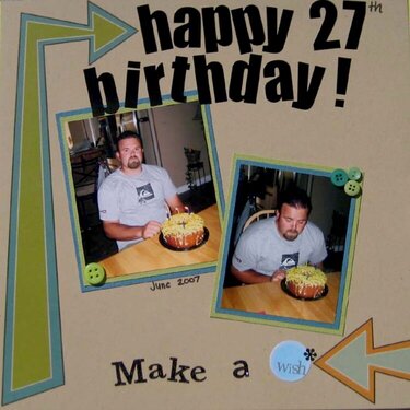 Happy 27th Birthday!