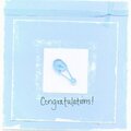 Congratulations Card - Blue ** Heidi Grace **