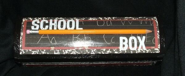 School Pencil Box 