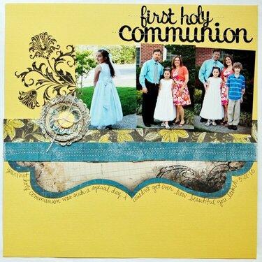 First Holy Communion *the story matters*