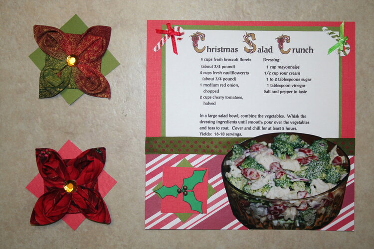 Christmas Salad Crunch Recipe Swap