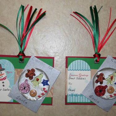 Christmas tag Gift tag swap 2006