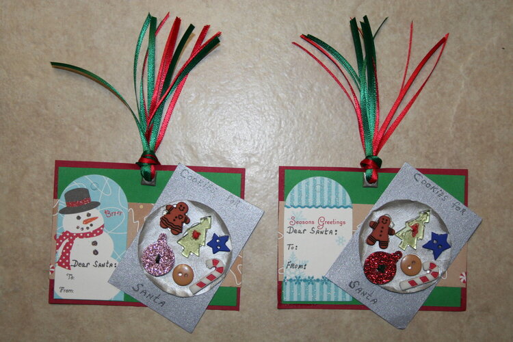 Christmas tag Gift tag swap 2006